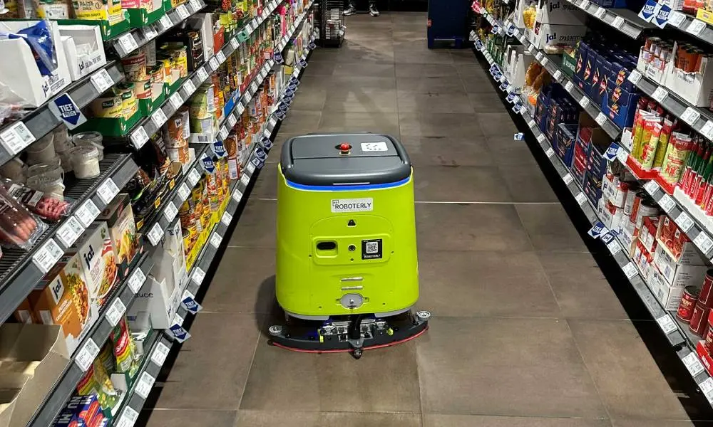 Roboter Supermarkt