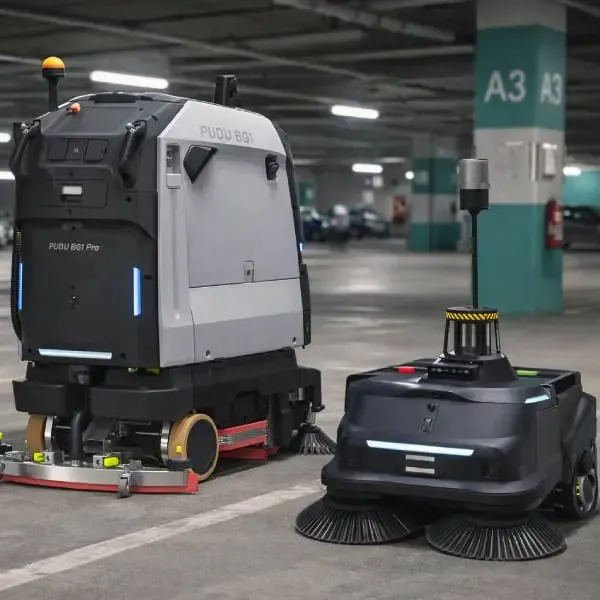  Reinigungsroboter Tiefgarage Parkhaus